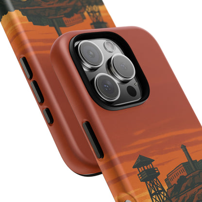 Alligator Alcatraz Hard Shell Tough Phone Case