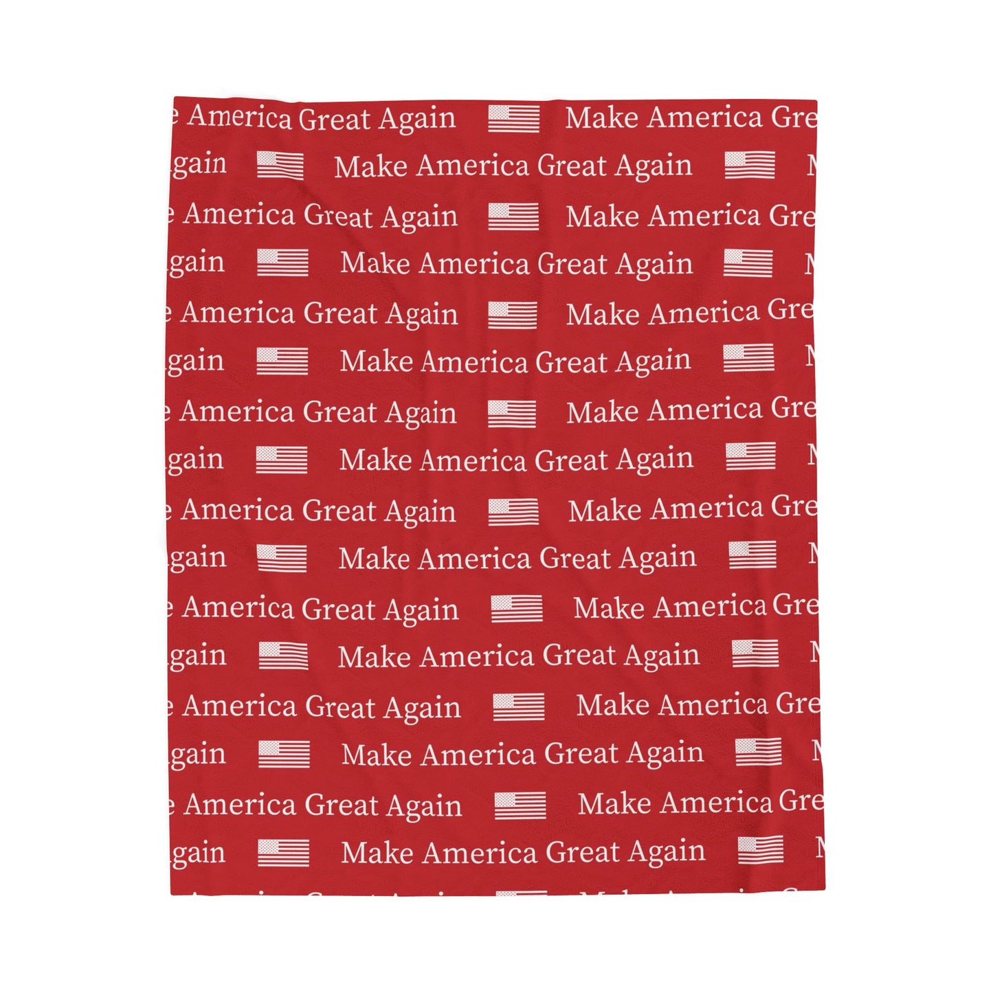 Make America Great Again Plush Blanket