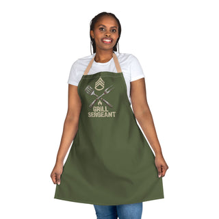 Grill Sergeant Apron — Military-Style BBQ Chef Apron