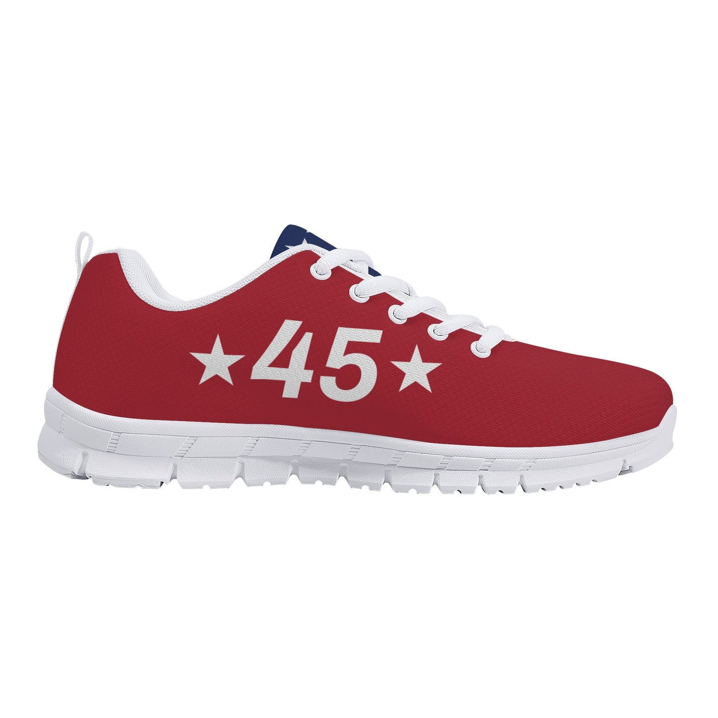 Trump 2024 Red and White Men's Sneaker