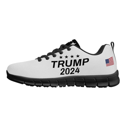 Trump 2024 Black and White Women's Sneaker