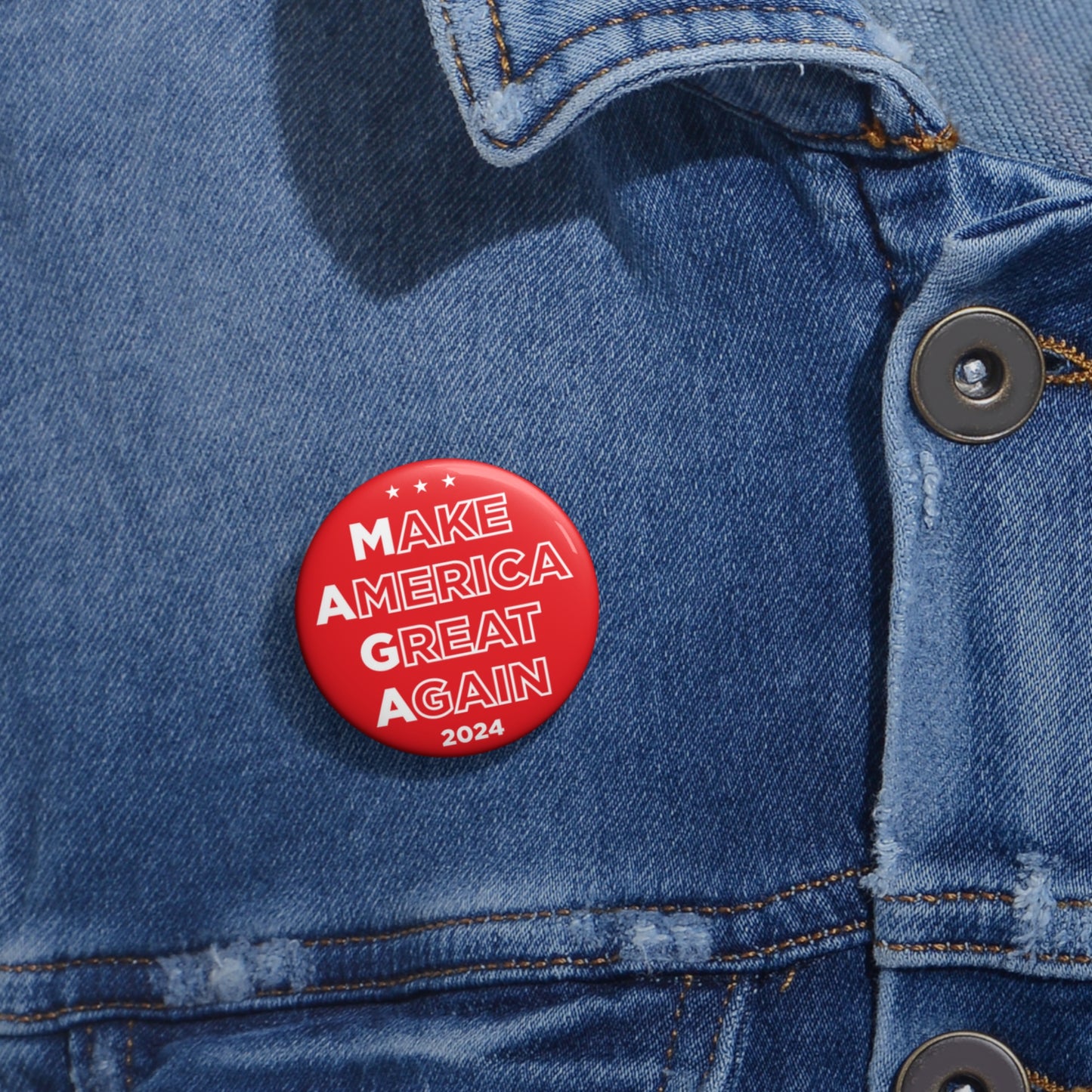 MAGA Pin Button