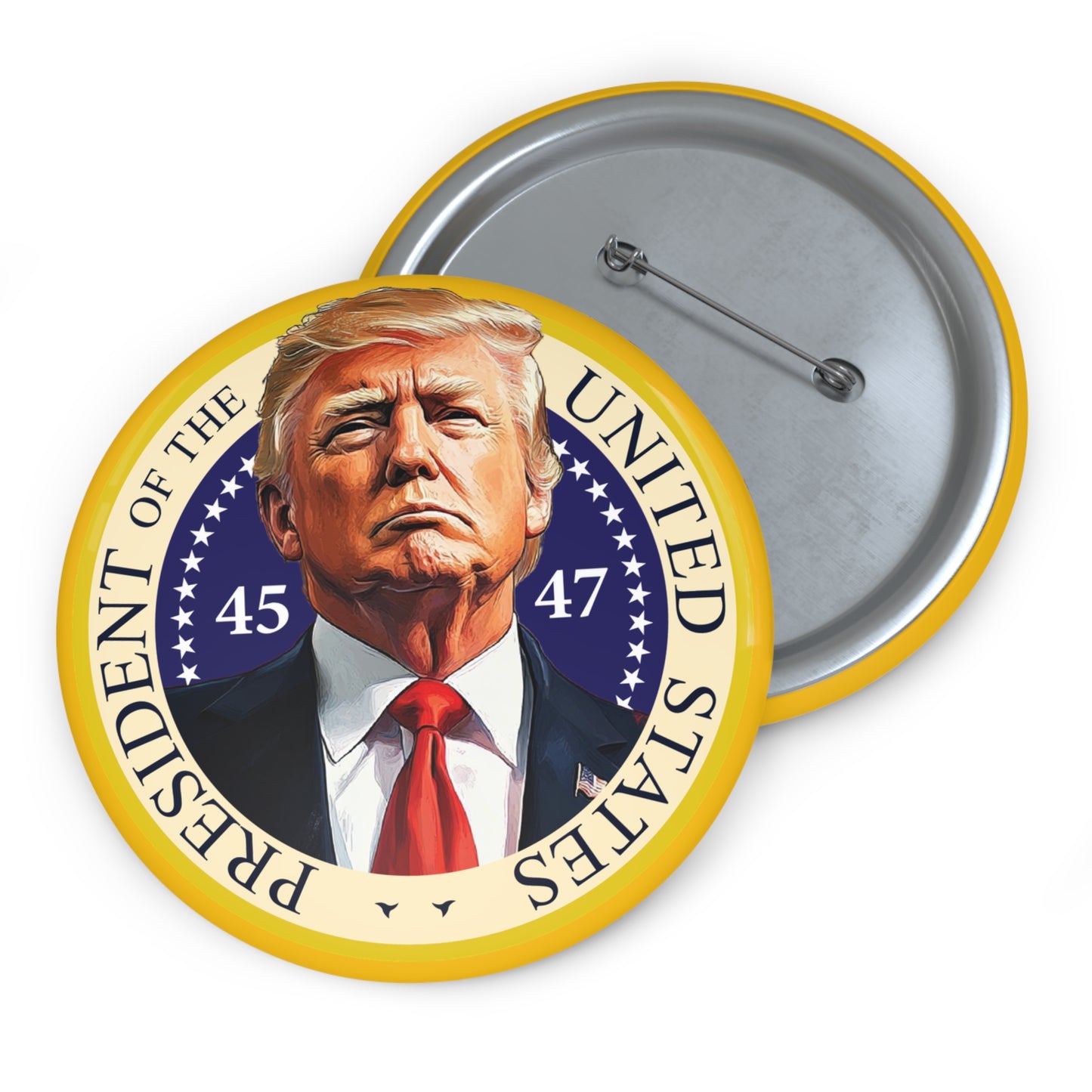 Trump 47th President Inauguration Buttons