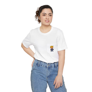Happy Trump Pocket T‑Shirt