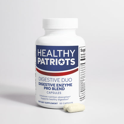 HEALTHY PATRIOTS Digestive Duo Probiotic Capsules