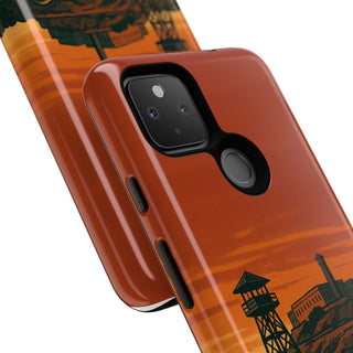 Alligator Alcatraz Hard Shell Tough Phone Case