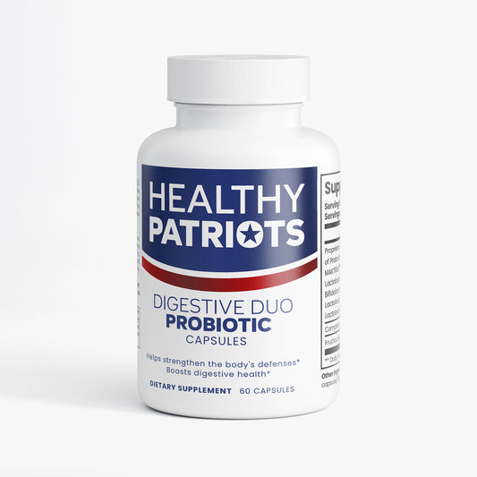 Healthy Patriots Probiotic 40 Billion with Prebiotics