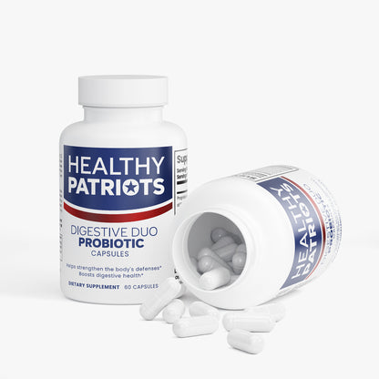 Healthy Patriots Probiotic 40 Billion with Prebiotics
