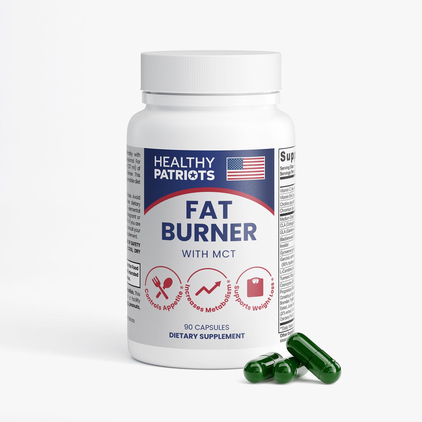 Healthy Patriots - Fat Burner with MCT