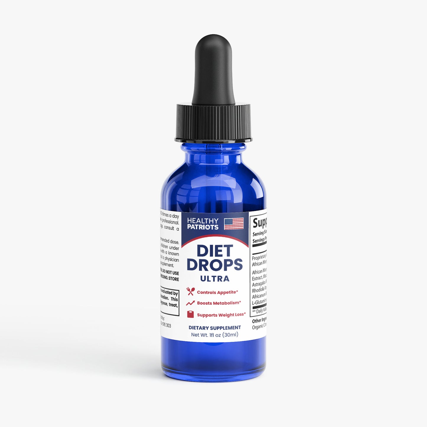 Healthy Patriots - Diet Drops Ultra 1 oz