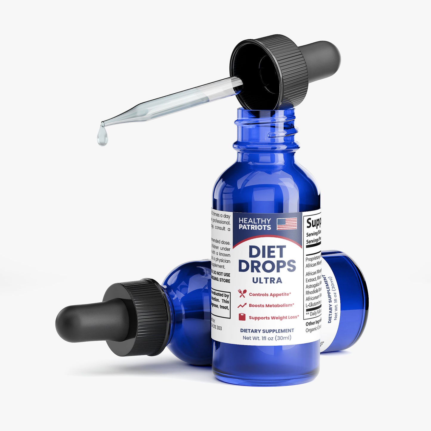 Healthy Patriots - Diet Drops Ultra 1 oz
