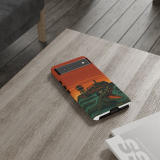 Alligator Alcatraz Hard Shell Tough Phone Case