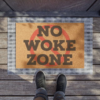 No Woke Zone - Patriotic Doormat