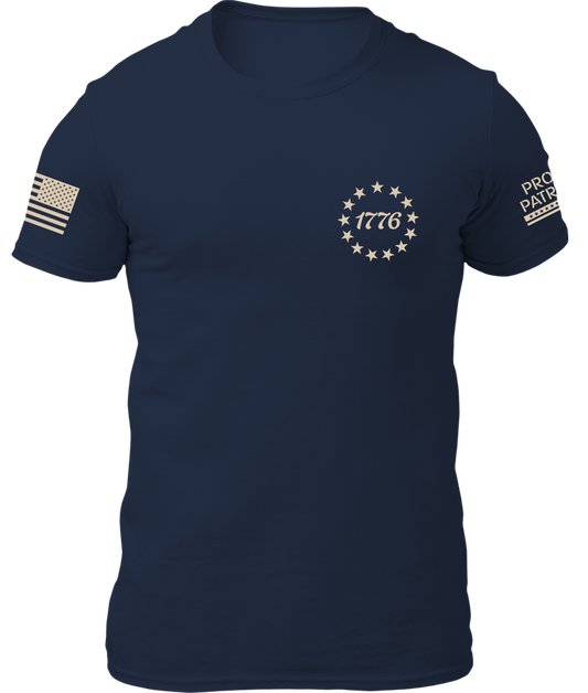 1776 Circle Navy Shirt