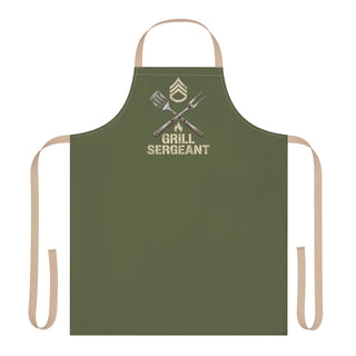 Grill Sergeant Apron — Military-Style BBQ Chef Apron
