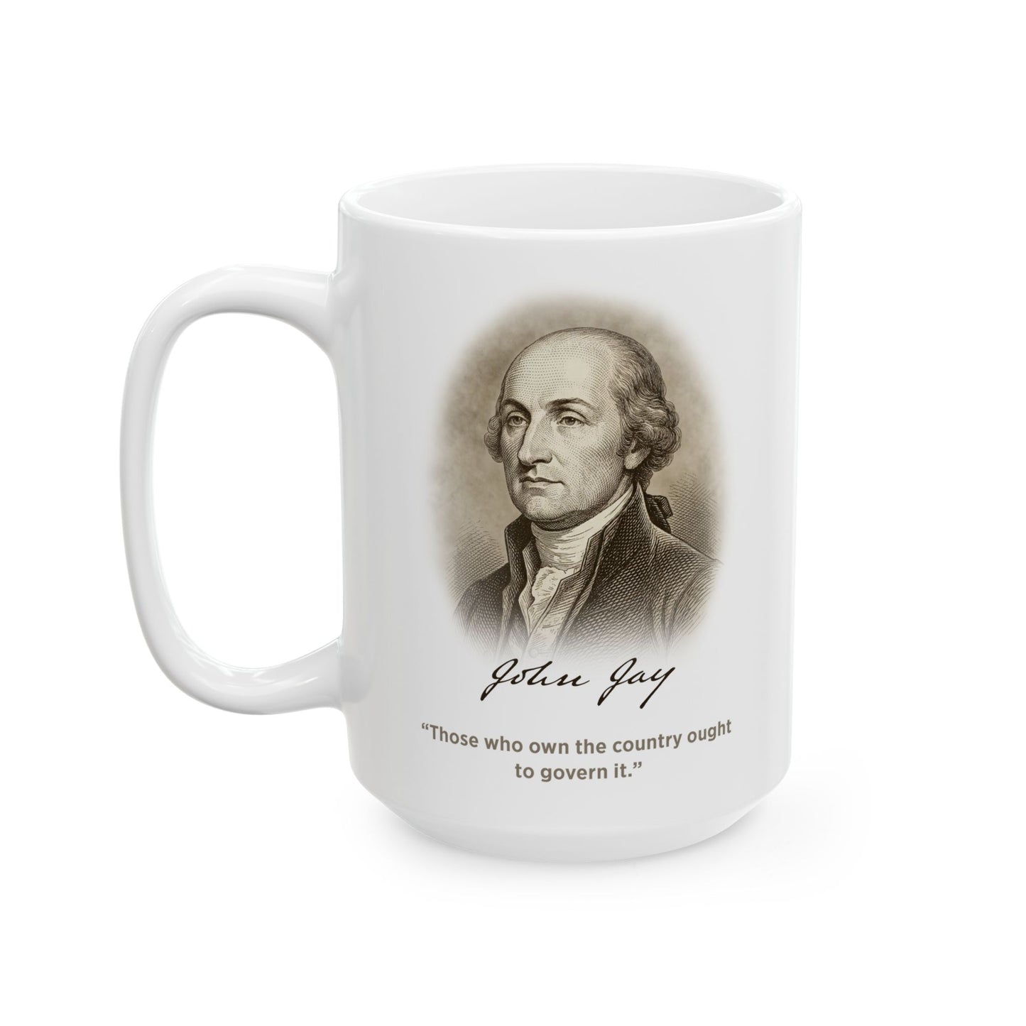 John Jay - America 250th Founding Fathers Coffee Mug Collection