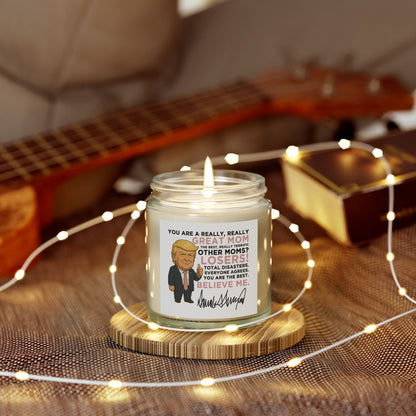 Funny Trump Candle - Great Mom Edition