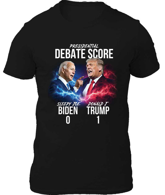 Presidential Debate Shirt - Trump 1 .. Biden 0