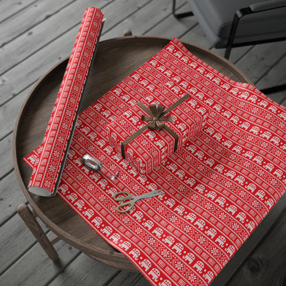 Republican Christmas Sweater Wrapping Paper