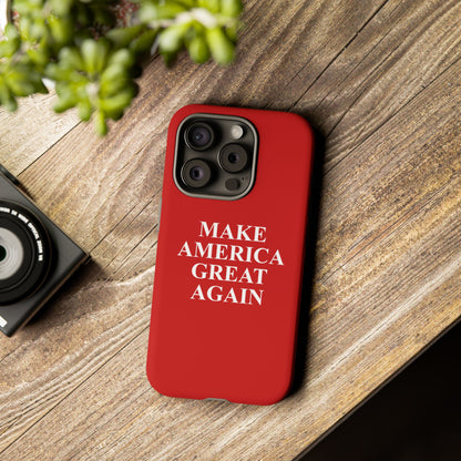 Make America Great Again Hard Shell Tough Phone Case