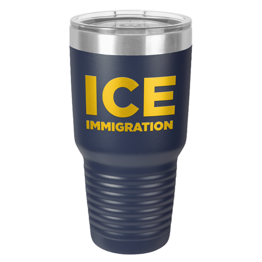 ICE Immigration 30oz Insulated Tumbler