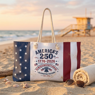 America's 250th Semiquincentennial Beach Bag