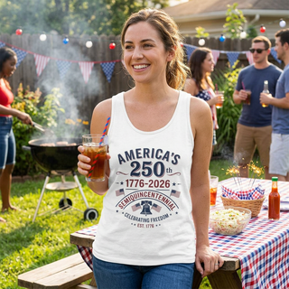 America's 250th Tank Top — 1776–2026 Semiquincentennial Celebration