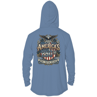 America's 250th Anniversary Solar Sun Shirt with Hood