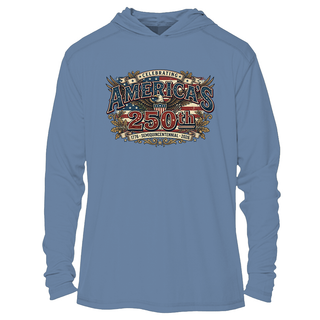 America's 250th Anniversary Solar Sun Shirt with Hood