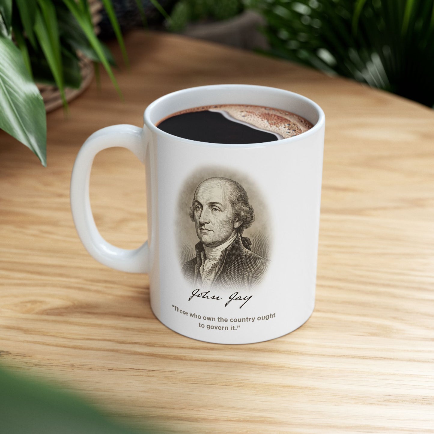 John Jay - America 250th Founding Fathers Coffee Mug Collection