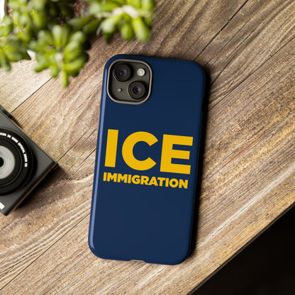 ICE Immigration Hard Shell Tough Phone Case