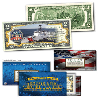 U.S Military Anniversary $2 Bill Collection
