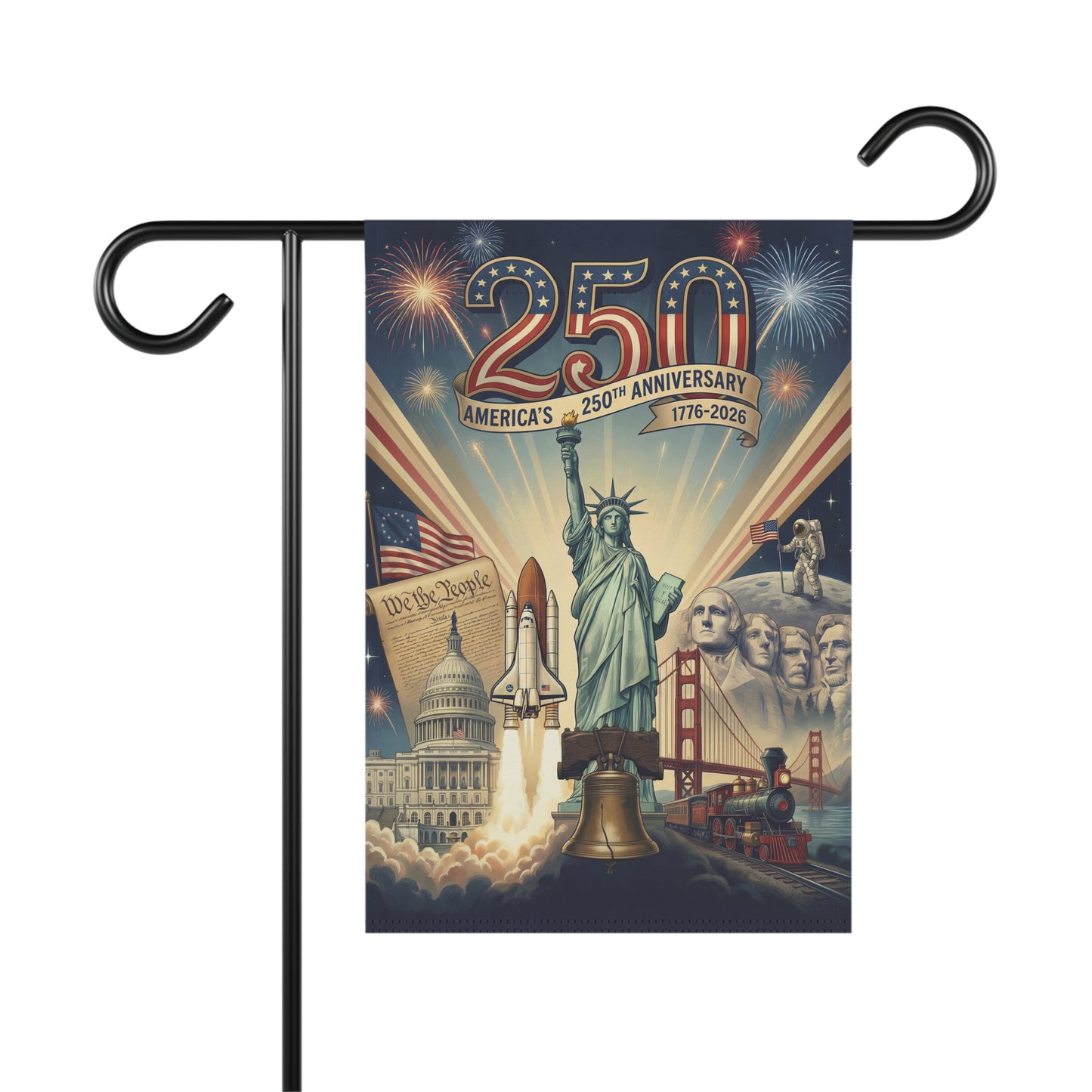 America's 250th Anniversary Garden Flag & House Banner