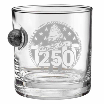 America's 250th Anniversary - Musket Ball Whiskey Glass