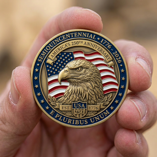 USA 250th Anniversary Commemorative Coin (Pre-Order Expected To Ship In July)