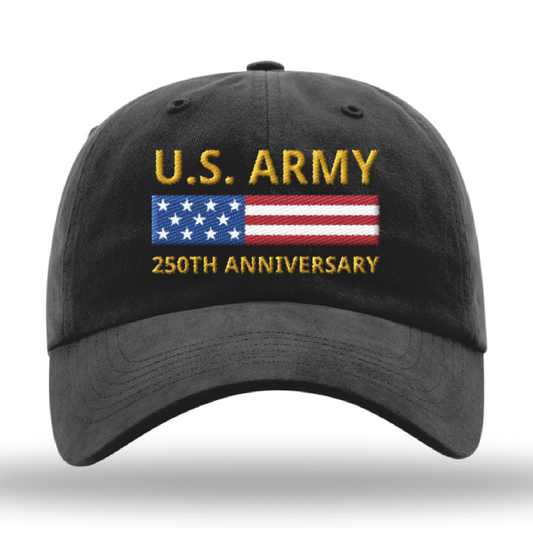 US Flag 250th Anniversary Army Hat