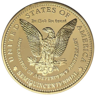 America's 250th Anniversary Morgan Dollar Golden Proof Coin