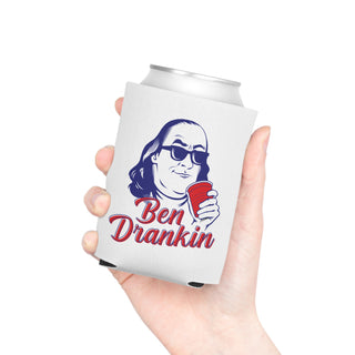 Ben Drankin Can Koozie