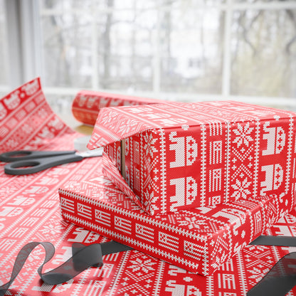 Republican Christmas Sweater Wrapping Paper