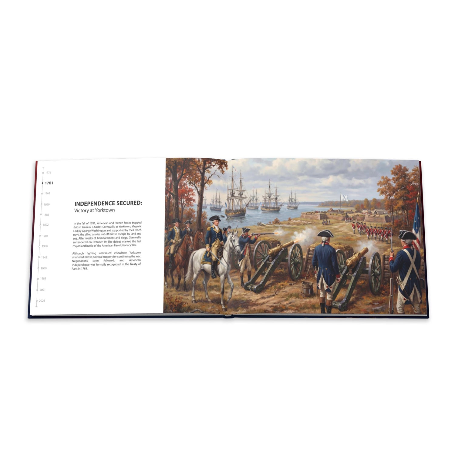 America's 250th Anniversary Hardcover Coffee Table Book 1776-2026
