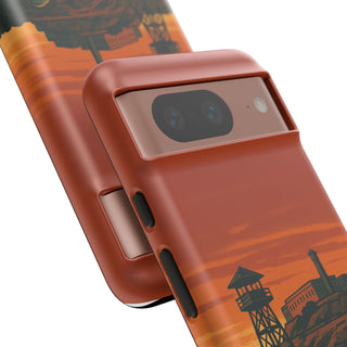 Alligator Alcatraz Hard Shell Tough Phone Case