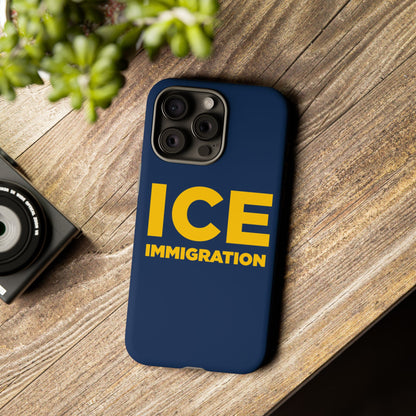 ICE Immigration Hard Shell Tough Phone Case