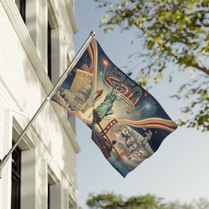 250th Anniversary of America Flag (Double-Sided 3ft x 5ft)