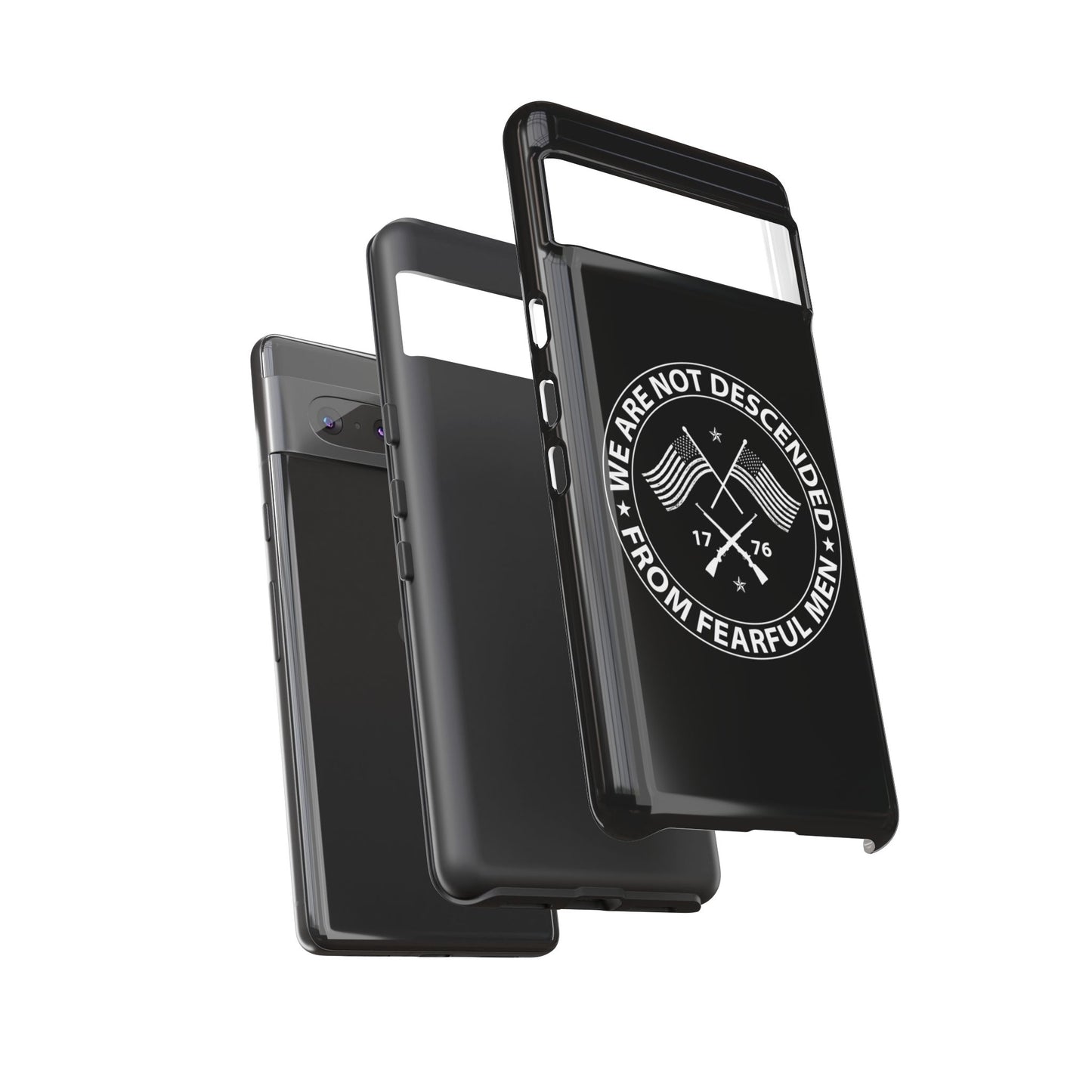 We Are Not Descended From Fearful Men Hard Shell Tough Phone Case