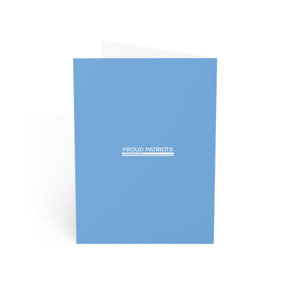 Naughty List Christmas Greeting Card - Set of 1, 10, 30, or 50pcs