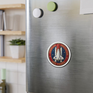 Space Shuttle 'American Innovation - 250 Years' Magnet