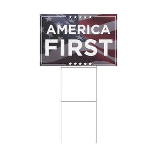 America First Yard Sign