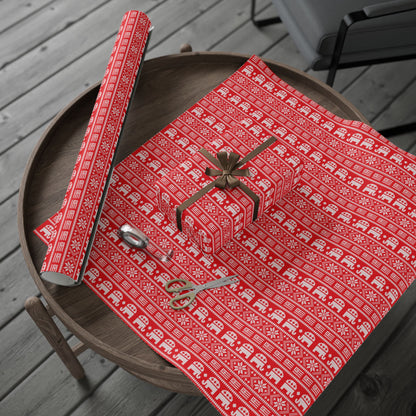 Republican Christmas Sweater Wrapping Paper