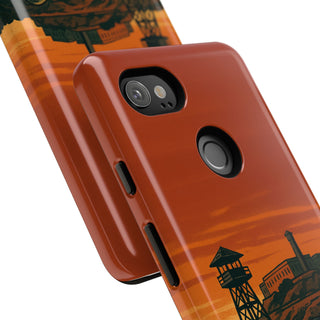 Alligator Alcatraz Hard Shell Tough Phone Case