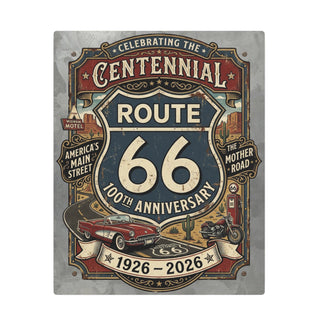 Route 66 100th Anniversary Metal Sign